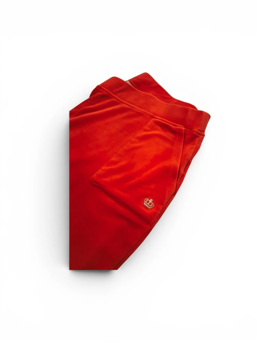 Juicy Couture  Red Y2K Velour Track Pants Womens Size XXL 90s Vibes